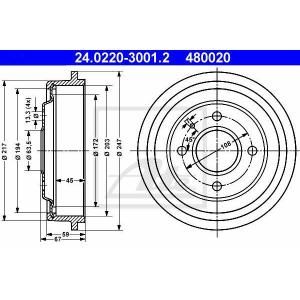 Ate Remtrommel 24.0220-3001.2