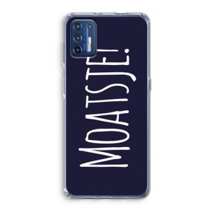 Moatsje!: Motorola Moto G9 Plus Transparant Hoesje