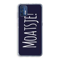 Moatsje!: Motorola Moto G9 Plus Transparant Hoesje