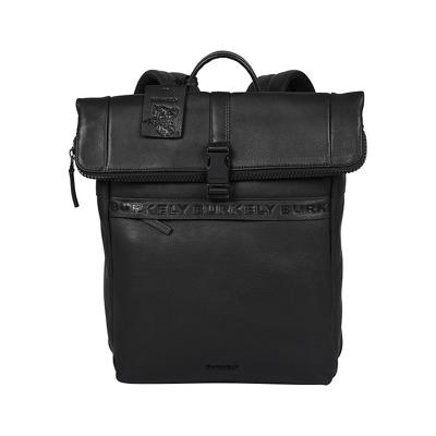 Burkely Minimal Mason Rolltop Backpack 14"-Black