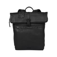 Burkely Minimal Mason Rolltop Backpack 14"-Black