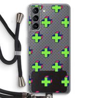 8-bit N°10: Samsung Galaxy S21 Transparant Hoesje met koord