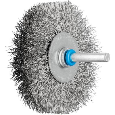 PFERD TOOLS 43701019 POS ronde borstel ongetordeerd RBU Ø 70 x 15 mm schacht-Ø 6 mm Ø roestvrijstalen draad 0,30 10 stuk(s)