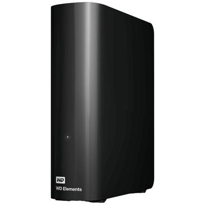 Western Digital Elements Desktop 16 TB Externe harde schijf (3,5 inch) USB-A 3.2 Gen 1 Zwart WDBWLG0160HBK-EESN