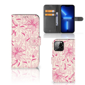 iPhone 13 Pro Max Hoesje Pink Flowers