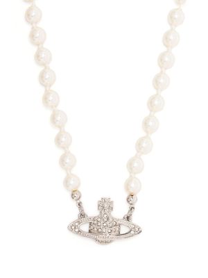 Vivienne Westwood collier à pendentif orb - Tons neutres
