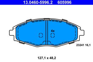 ATE Remblokset 13.0460-5996.2