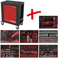 KS TOOLS Tool trolley equipped ks-tools p15 403-pcs.