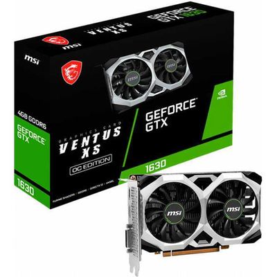 GeForce GTX 1630 VENTUS XS 4G OC Grafische kaart