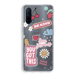 Positivity: OnePlus Nord CE 5G Transparant Hoesje