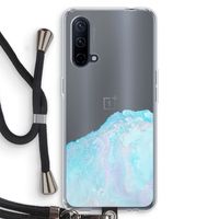 Fantasie pastel: OnePlus Nord CE 5G Transparant Hoesje met koord