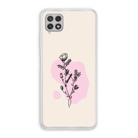 Roses are red: Samsung Galaxy A22 4G Transparant Hoesje