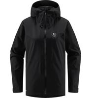 Haglofs Aria Proof Jas Dames Hardshell Jas True Black L