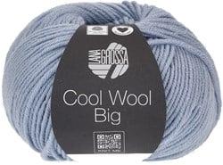 Lana Grossa Cool Wool Big 1019 Grijsblauw