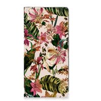 Xiaomi Redmi Note 12 Pro Plus Smart Cover Flowers - thumbnail