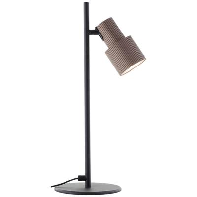 Brilliant Design tafellampCadiz zwart met brons - 60115/76