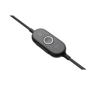 Logitech Zone 750 Headset Bedraad Hoofdband Kantoor/callcenter USB Type-C Grafiet - thumbnail