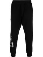 DSQUARED2 pantalon de jogging à logo Icon imprimé - Noir