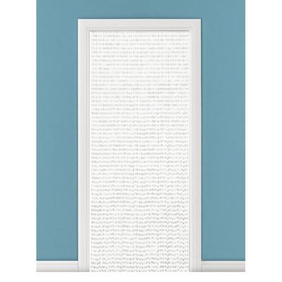 Kralengordijn/deurgordijn - wit - 90 x 220 cm - Vliegenwerend