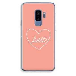 Best heart: Samsung Galaxy S9 Plus Transparant Hoesje