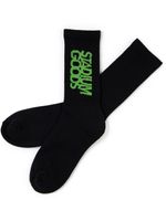 STADIUM GOODS® chaussettes à logo brodé - Noir - thumbnail