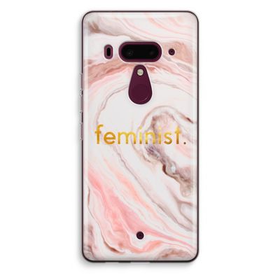 Feminist: HTC U12+ Transparant Hoesje