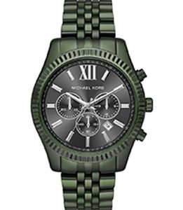 Horlogeband Michael Kors MK8604 Roestvrij staal (RVS) Groen 22mm