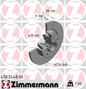 Remschijf 470244800