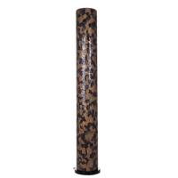 Vloerlamp Glass black/gold Cilinder in twee maten
