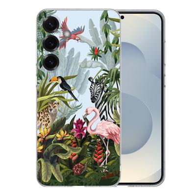 TPU Hoesje Samsung Galaxy S25 Plus - Jungle Backcover TPU Hoesje Samsung Galaxy S25 Plus - Jungle Backcover