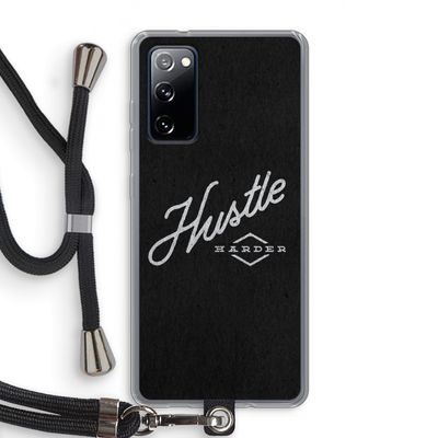 Hustle: Samsung Galaxy S20 FE / S20 FE 5G Transparant Hoesje met koord