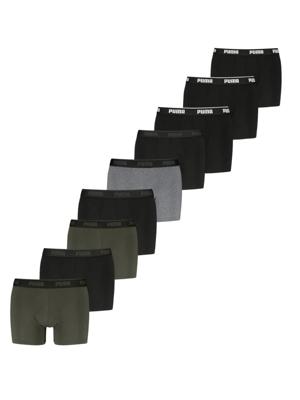 Puma Boxershorts Everyday 9-pack Black / Forest Night / Grey-XL