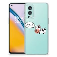 OnePlus Nord 2 5G Telefoonhoesje met Naam Cow