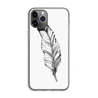 Pluim: iPhone 11 Pro Max Transparant Hoesje