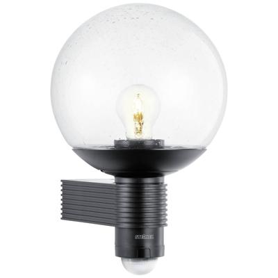 Steinel AUSSENLEUCHTE L 400 S SW 611019 Buitenlamp met bewegingsmelder (wand) LED E27 60 W Zwart