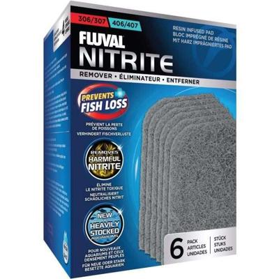 Fluval 307/407 Nitraatfilter - 6 stuks - Blauw - Voor koudwatervissen