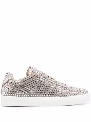 Philipp Plein baskets King Power - Tons neutres