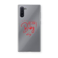 Not Your Baby: Samsung Galaxy Note 10 Transparant Hoesje