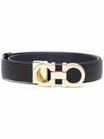 Ferragamo ceinture à plaque logo - Noir