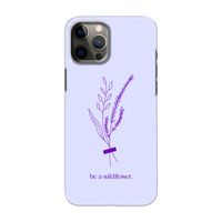 Be a wildflower: Volledig geprint iPhone 12 Hoesje