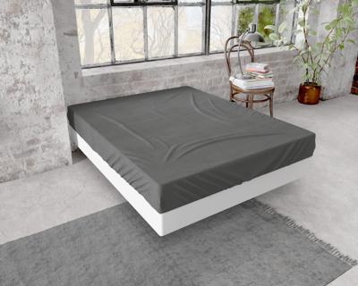Dreamhouse Flanel Premium Hoeslaken Antraciet 160 x 200/210