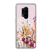 Painted wildflowers: OnePlus 8 Pro Transparant Hoesje