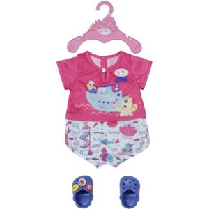 BABY born - Bath Pyjamas with Shoes Poppenkledingset poppen accessoires