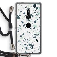 Terrazzo N°2: Sony Xperia XZ2 Transparant Hoesje met koord