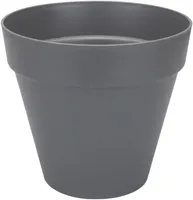 Elho loft urban rond weels bloempot 60 cm antraciet