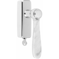 Formani LZ100MA-DKLOCK-O draaikiepgarnituur afsluitbaar gepolijst roestvast staal/ carrara marmer rechts/ links draaiend Formani LZ100MA-DKLOCK-O draaikiepgarnituur afsluitbaar gepolijst roestvast staal/ carrara marmer rechts/ links draaiend