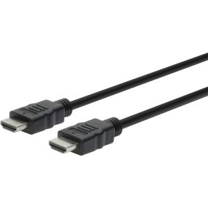 Digitus AK-330114-030-S HDMI-kabel HDMI Aansluitkabel HDMI-A-stekker, HDMI-A-stekker 3.00 m Zwart 4K UHD, Vergulde steekcontacten