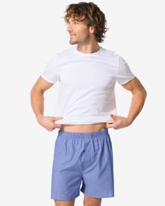 HEMA Losse Herenboxer Chambray Blauw (blauw)