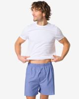 HEMA Losse Herenboxer Chambray Blauw (blauw)