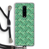 Moroccan tiles 2: OnePlus 8 Transparant Hoesje met koord